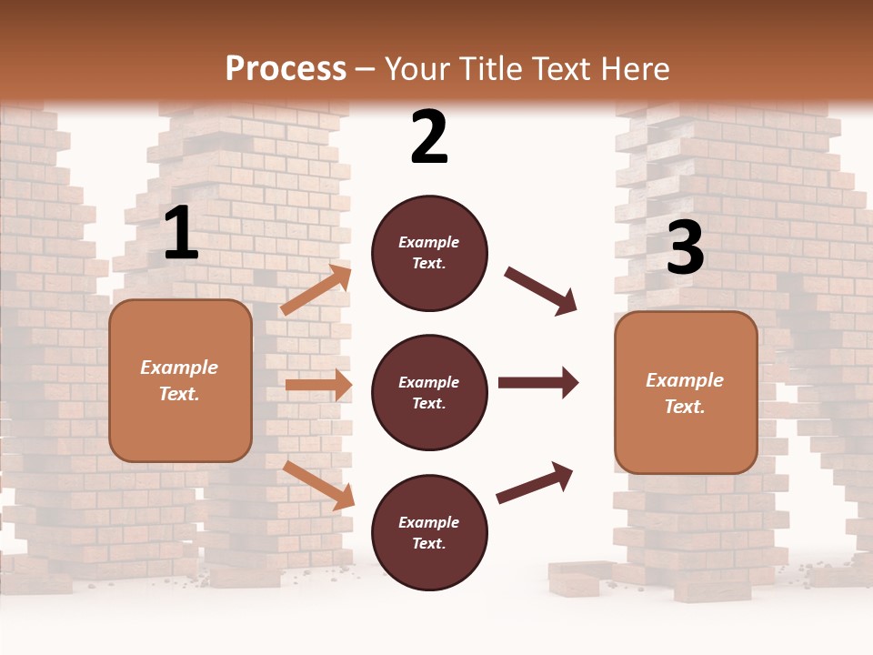 Brick Design Architecture PowerPoint Template