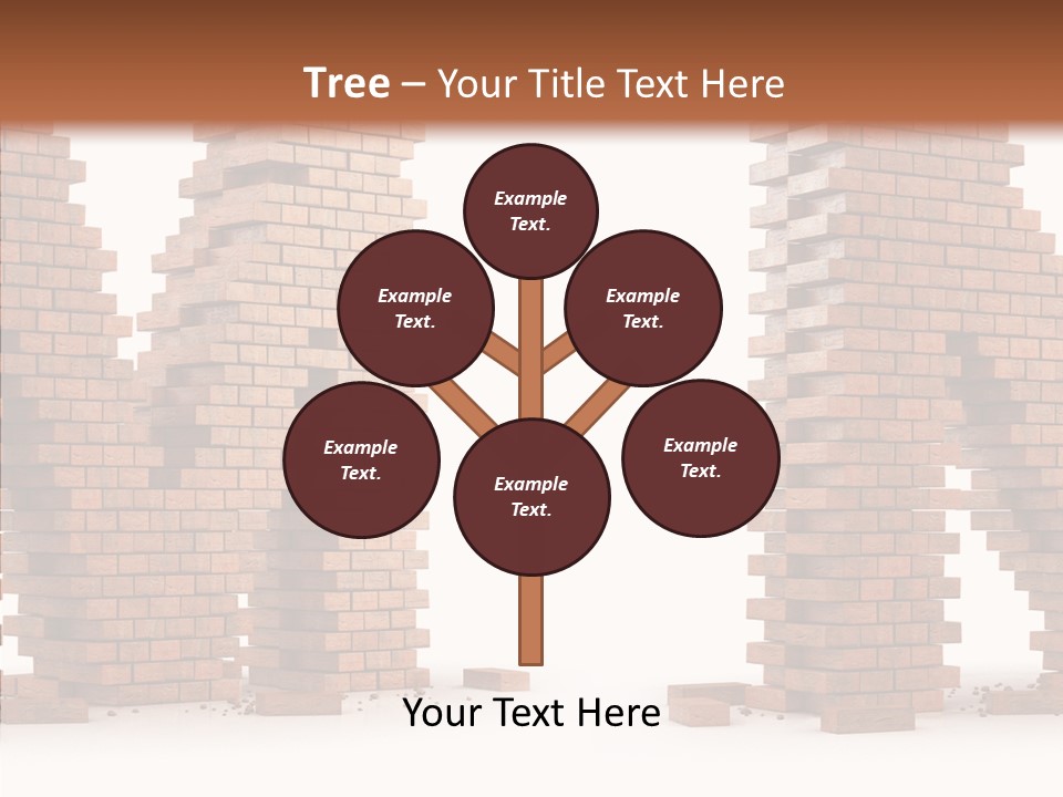 Brick Design Architecture PowerPoint Template