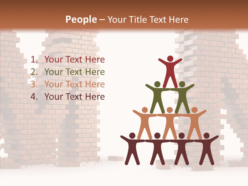 Brick Design Architecture PowerPoint Template