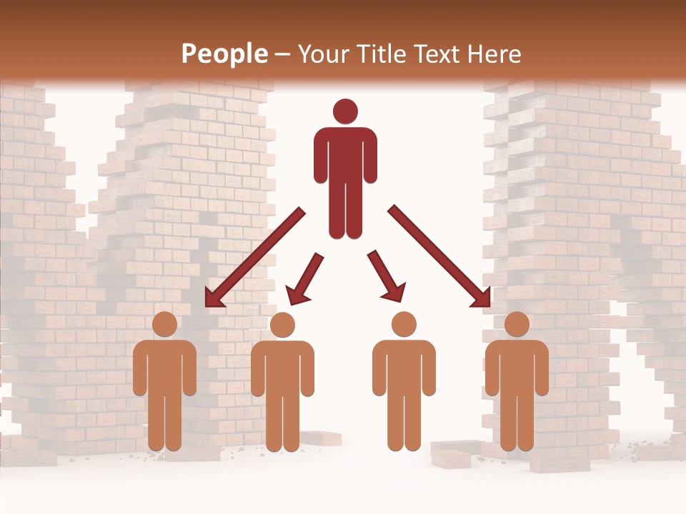 Brick Design Architecture PowerPoint Template