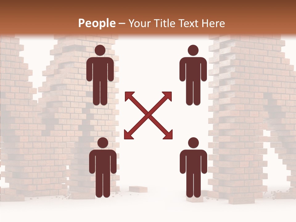 Brick Design Architecture PowerPoint Template