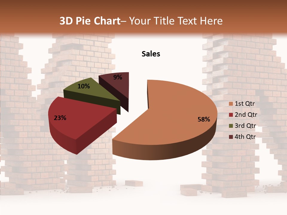 Brick Design Architecture PowerPoint Template