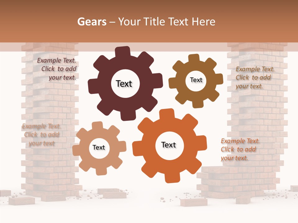 Nature Red Font PowerPoint Template