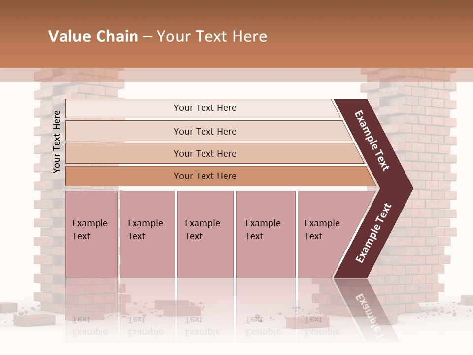 Nature Red Font PowerPoint Template