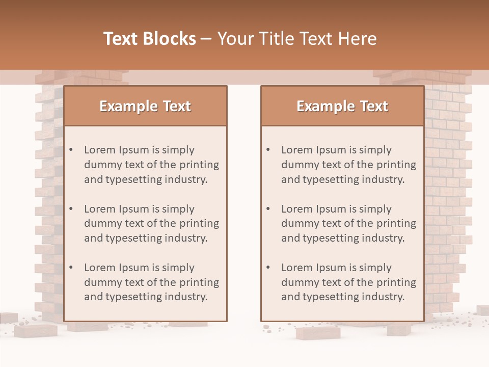 Nature Red Font PowerPoint Template