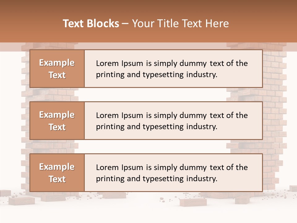Nature Red Font PowerPoint Template