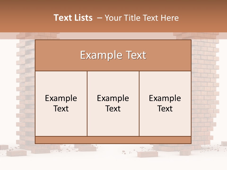 Nature Red Font PowerPoint Template