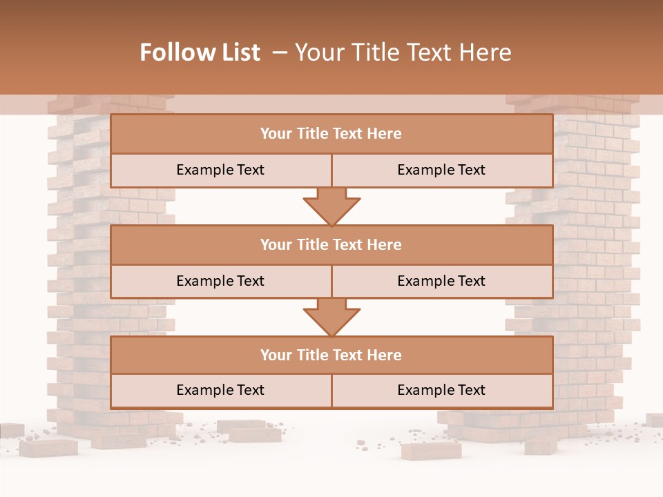 Nature Red Font PowerPoint Template
