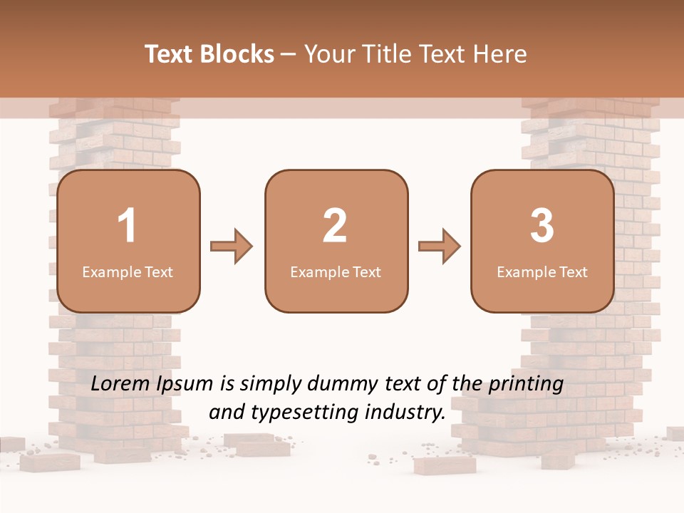 Nature Red Font PowerPoint Template