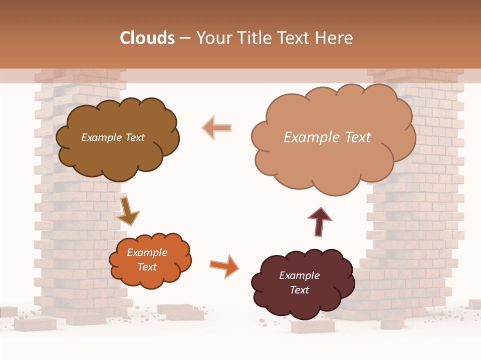 Nature Red Font PowerPoint Template