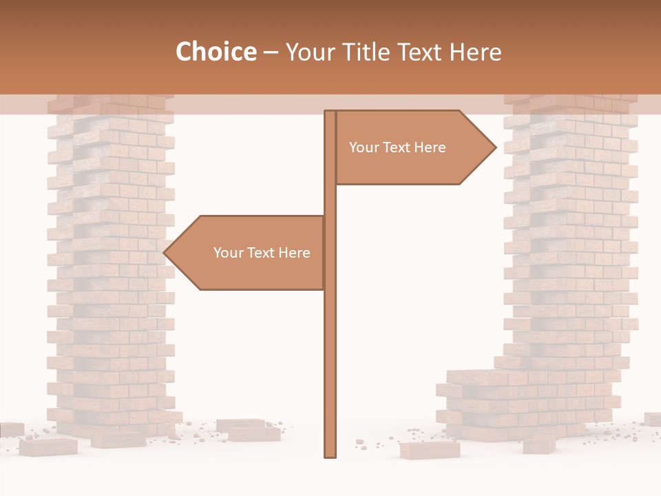 Nature Red Font PowerPoint Template