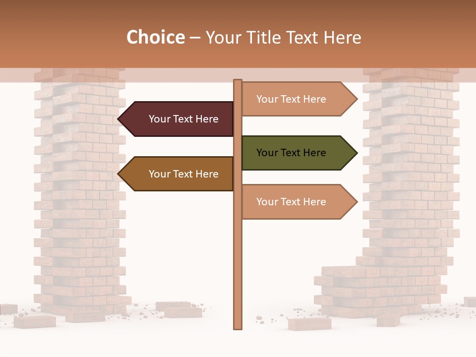 Nature Red Font PowerPoint Template