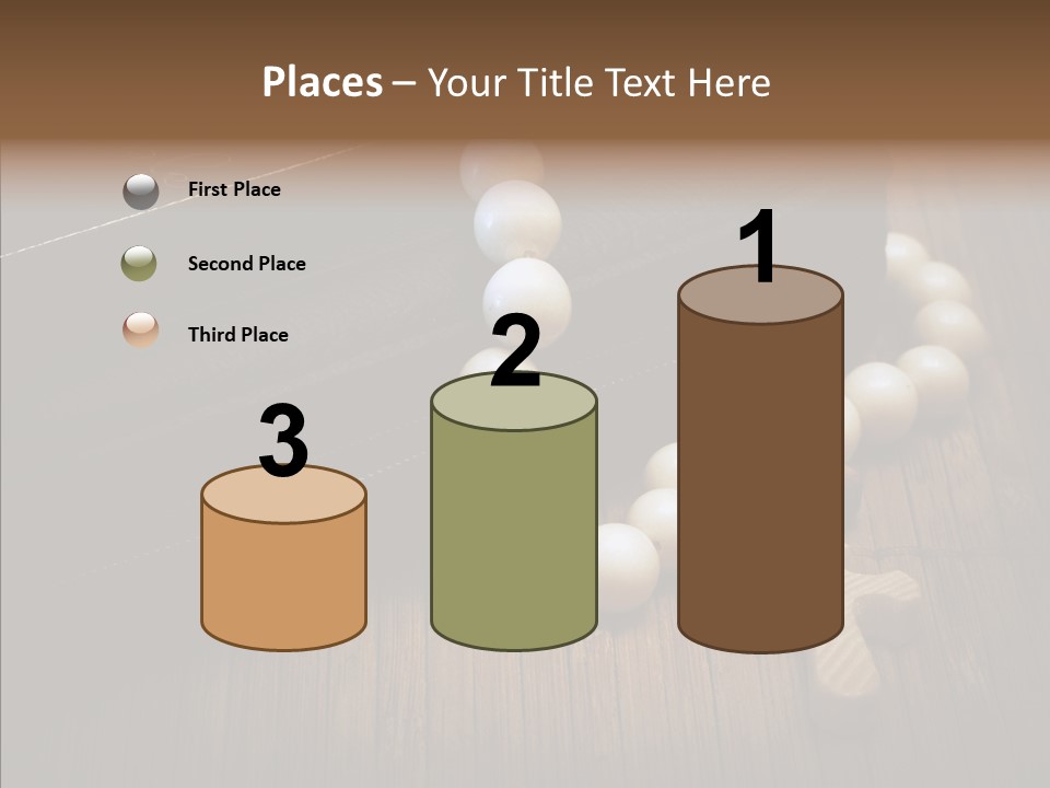 Beads Background Book PowerPoint Template