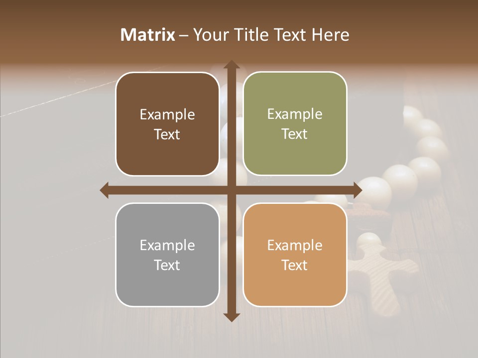 Beads Background Book PowerPoint Template