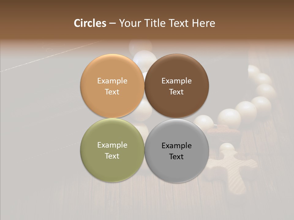 Beads Background Book PowerPoint Template