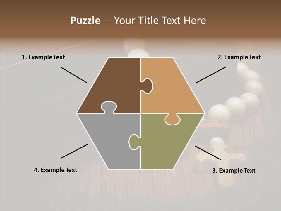 Beads Background Book PowerPoint Template