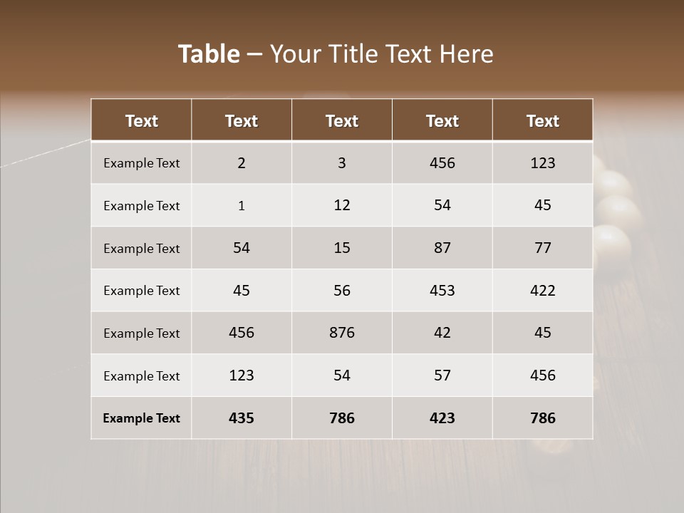 Beads Background Book PowerPoint Template