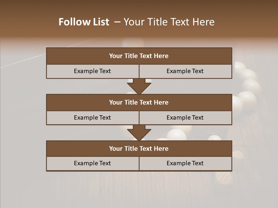 Beads Background Book PowerPoint Template
