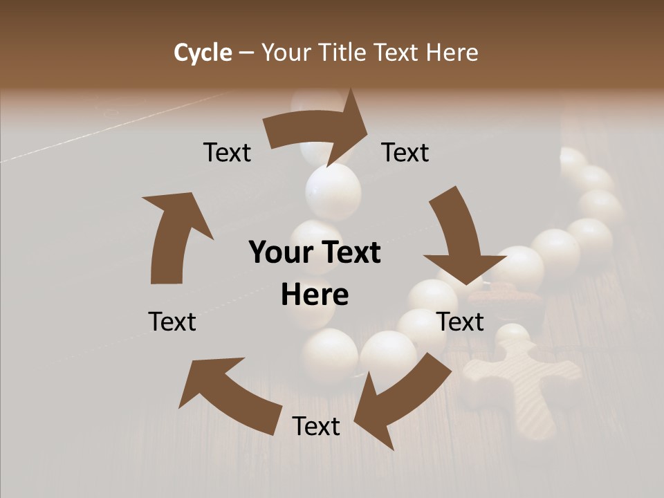 Beads Background Book PowerPoint Template