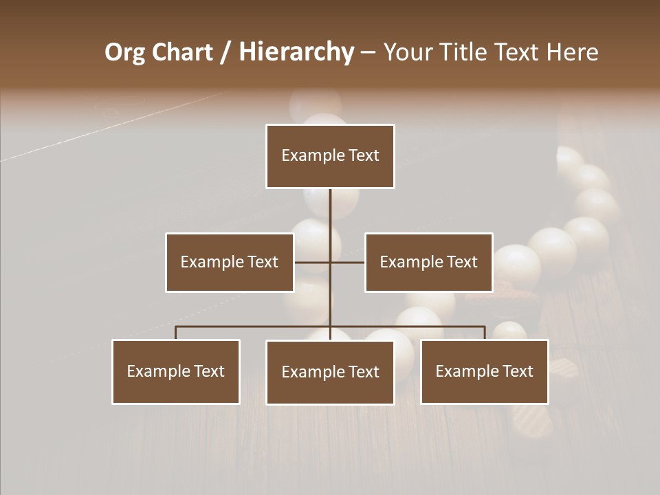 Beads Background Book PowerPoint Template