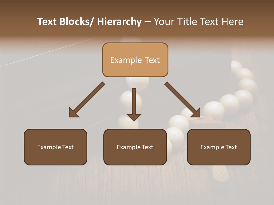 Beads Background Book PowerPoint Template