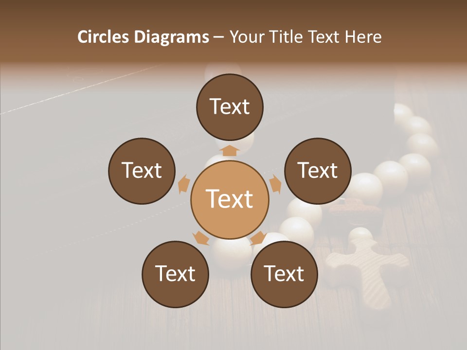 Beads Background Book PowerPoint Template