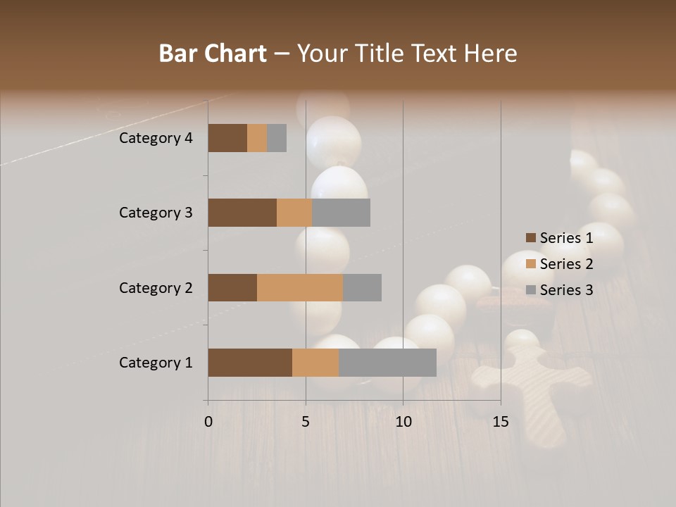 Beads Background Book PowerPoint Template