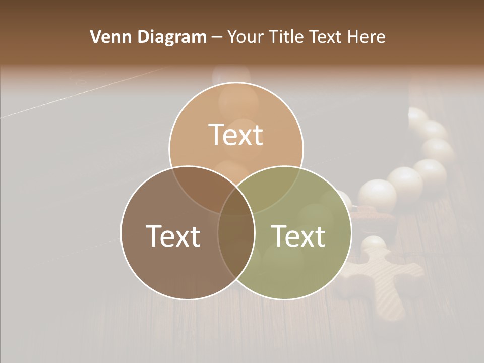 Beads Background Book PowerPoint Template