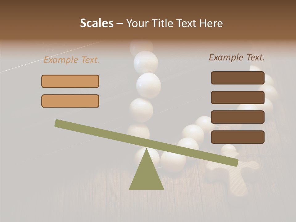 Beads Background Book PowerPoint Template