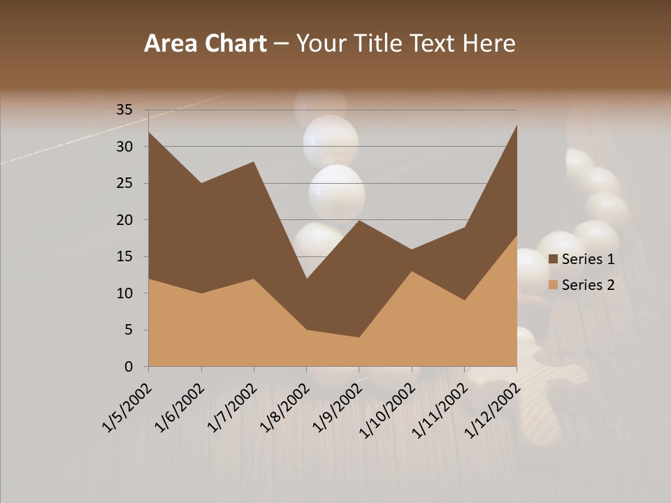 Beads Background Book PowerPoint Template
