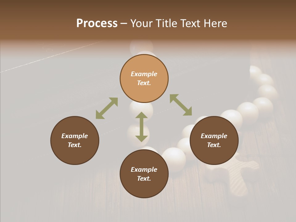 Beads Background Book PowerPoint Template