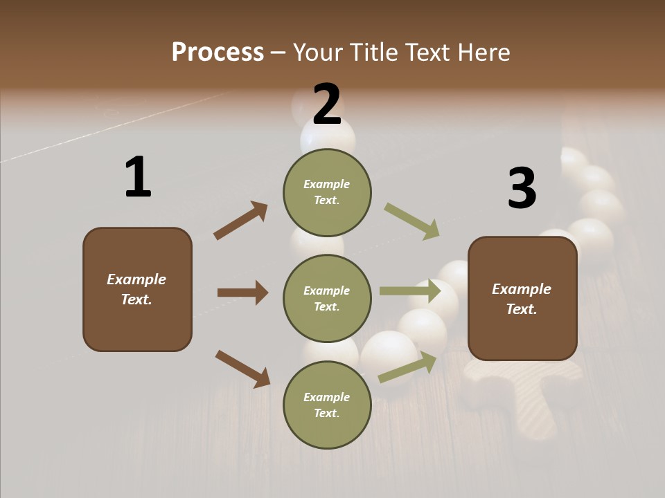 Beads Background Book PowerPoint Template