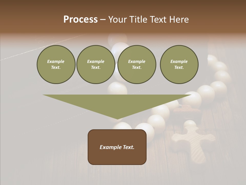 Beads Background Book PowerPoint Template
