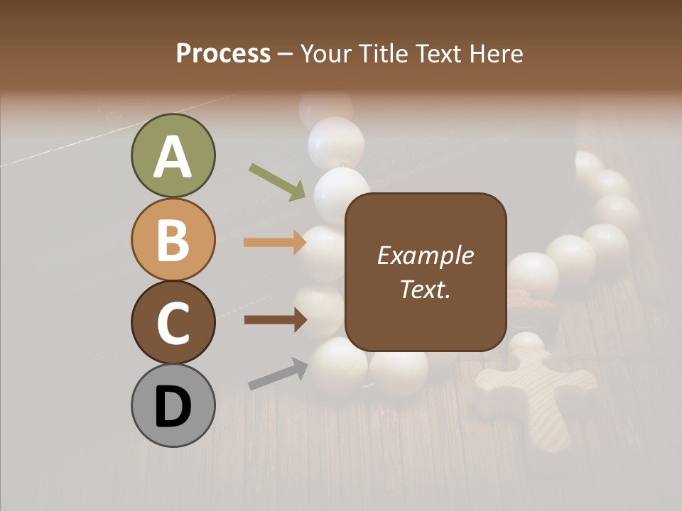 Beads Background Book PowerPoint Template