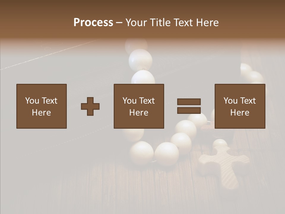 Beads Background Book PowerPoint Template