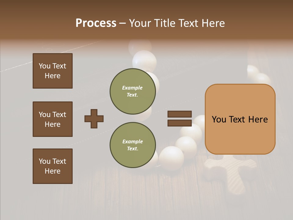 Beads Background Book PowerPoint Template