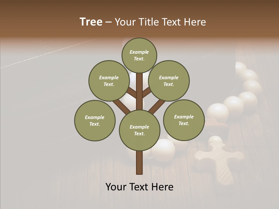 Beads Background Book PowerPoint Template