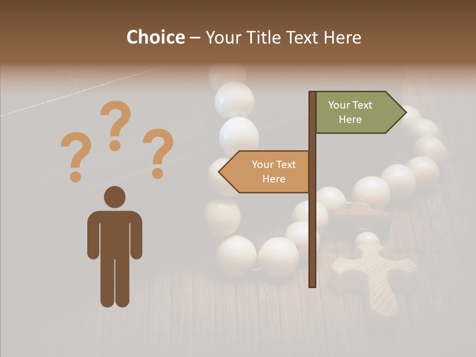 Beads Background Book PowerPoint Template