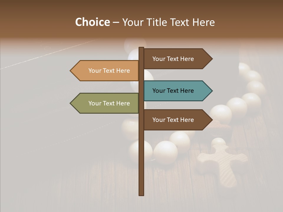 Beads Background Book PowerPoint Template