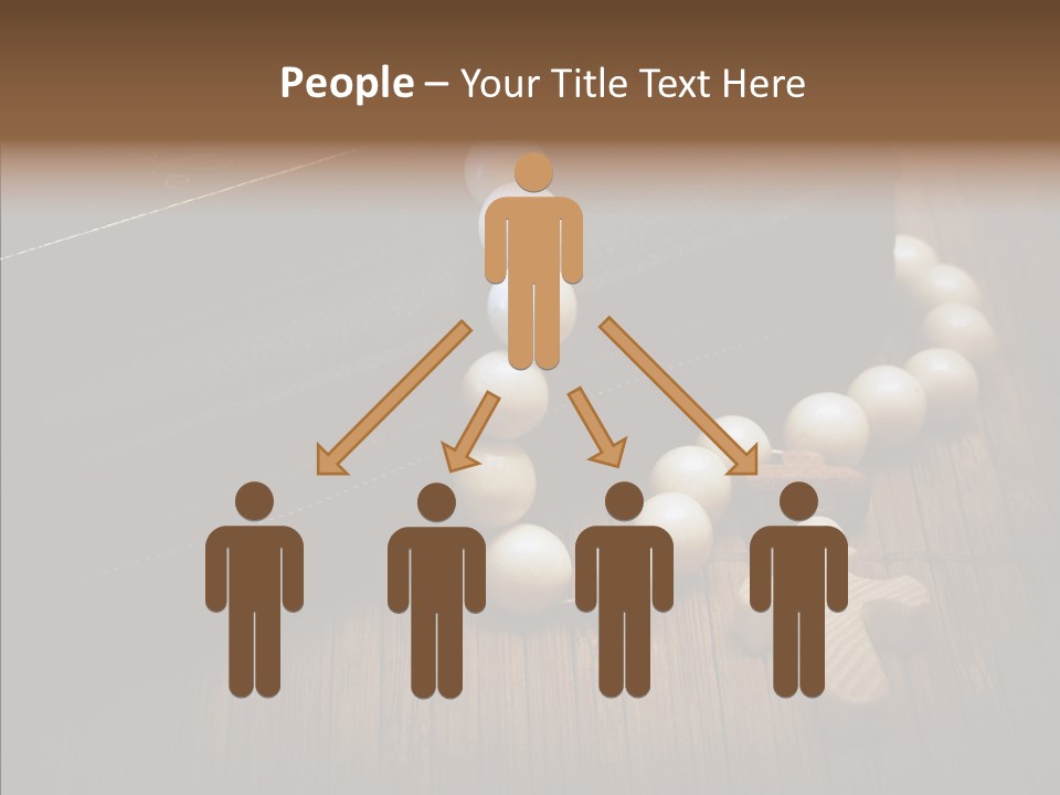 Beads Background Book PowerPoint Template