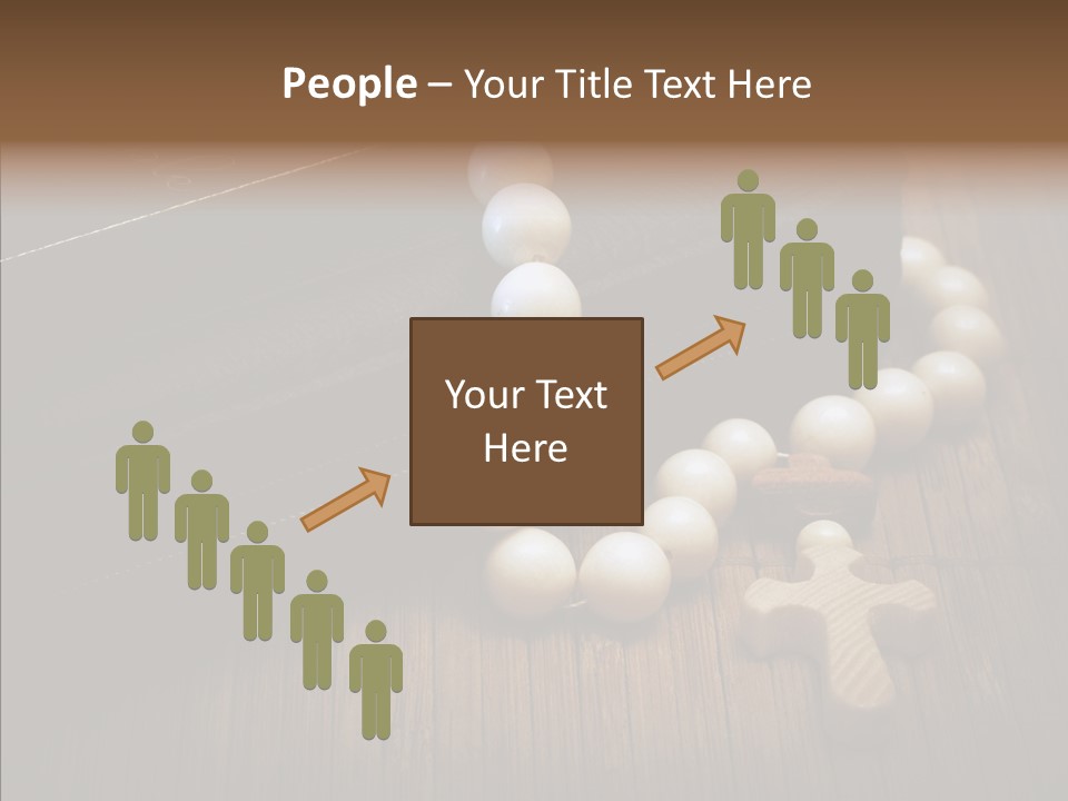 Beads Background Book PowerPoint Template