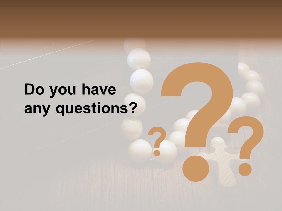 Beads Background Book PowerPoint Template