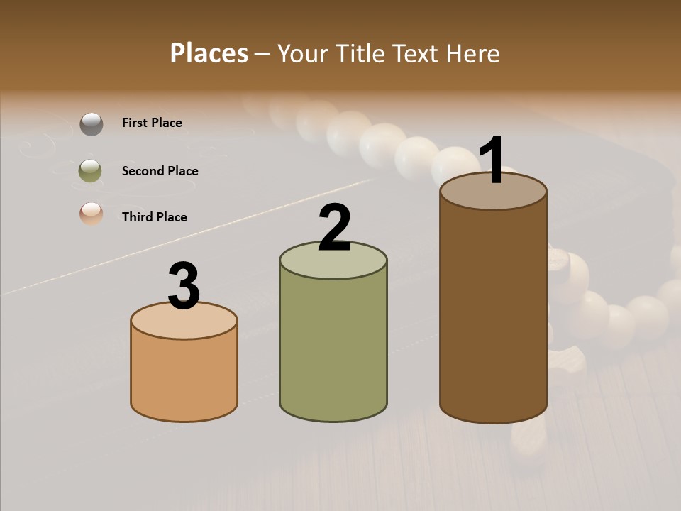 Brown Holy God PowerPoint Template