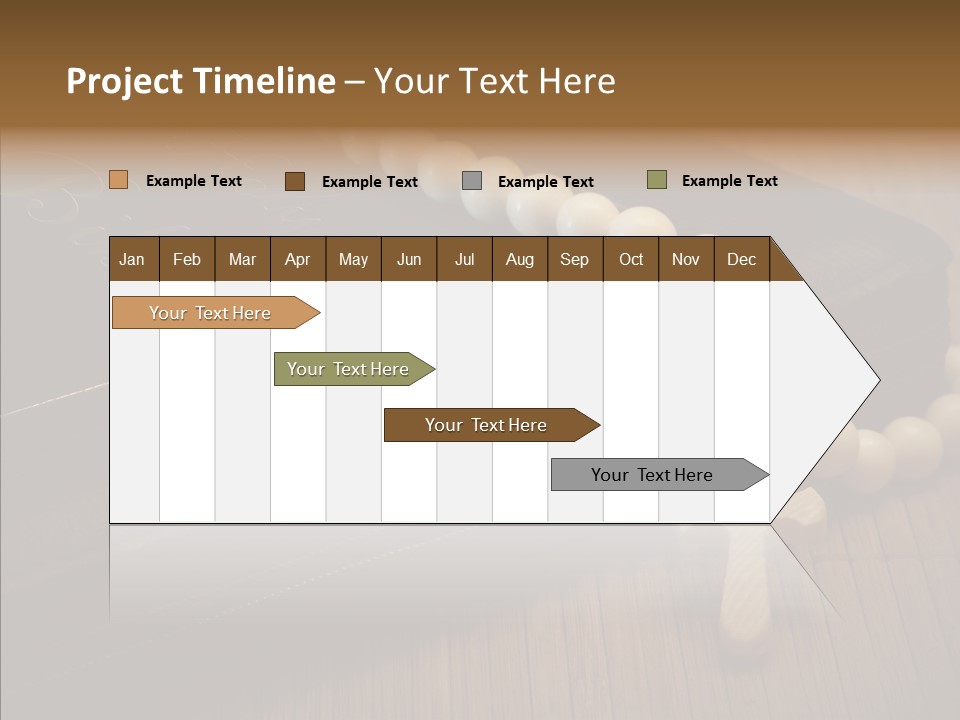 Brown Holy God PowerPoint Template