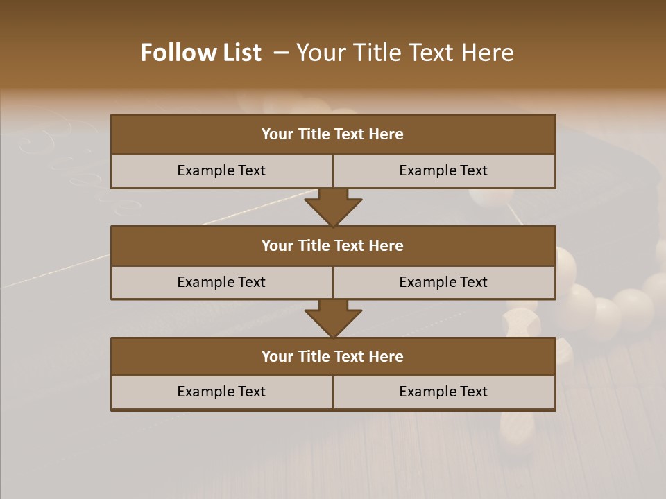 Brown Holy God PowerPoint Template