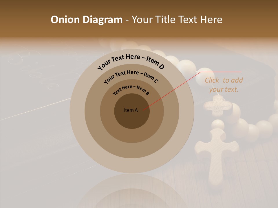 Brown Holy God PowerPoint Template