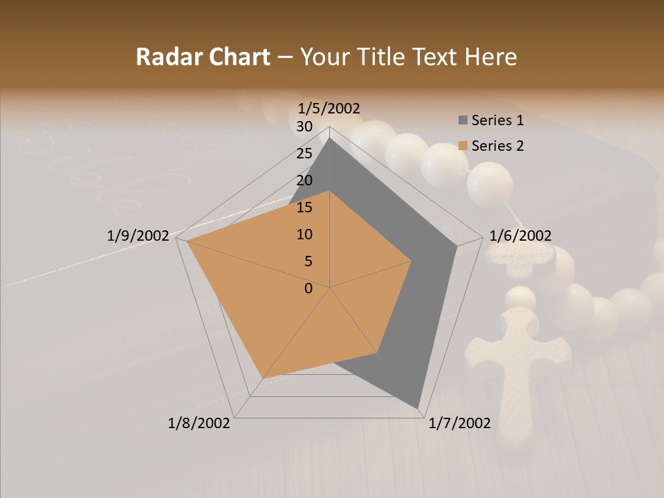 Brown Holy God PowerPoint Template