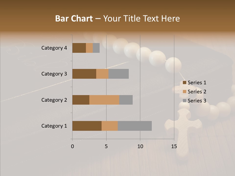 Brown Holy God PowerPoint Template