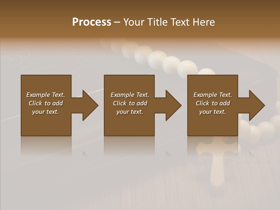 Brown Holy God PowerPoint Template