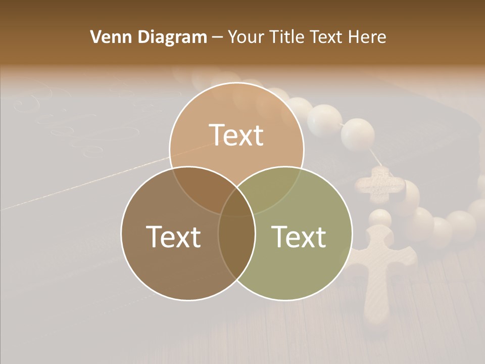 Brown Holy God PowerPoint Template